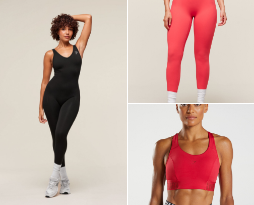My favorite workout clothes cover photo collage