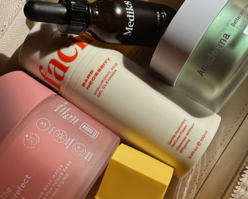 Acne-Safe Skincare Recommendations cover photo collage