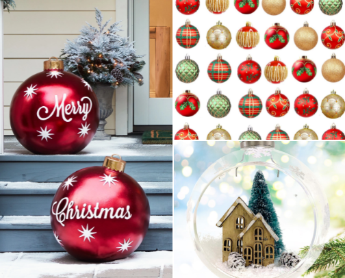 🎄✨ Deck the Halls in Style – Magical Christmas Décor for Every Corner! ✨🎄

Bring the holiday spirit home with our enchanting collection of Christmas decorations — designed to make every space sparkle with joy and wonder. Whether you're going for classic charm or modern magic, we’ve got all the festive touches you need!

🔔 Christmas Trees & Ornaments – From elegant to whimsical, dress your tree with dazzling ornaments, twinkling lights, and timeless toppers.

🌟 Wreaths & Garlands – Welcome guests with lush greenery, frosted pinecones, berries, and fairy lights that set the tone for a warm holiday vibe.

🎅 Tabletop & Mantel Decor – Add cozy charm with nutcrackers, Santa figurines, reindeer, snow globes, and festive candles.

🏠 Indoor & Outdoor Lights – Sparkle inside and out with LED string lights, icicle lights, and projection displays that turn your home into a winter wonderland.

🧦 Stockings & Tree Skirts – Complete the look with beautifully crafted stockings and cozy tree skirts that bring it all together.

✨ Whether you're creating a cozy cabin feel or a winter glam getaway, our décor collection has everything you need to celebrate the season in style.

🛒 Start decorating today – because the magic begins at home! cover photo collage