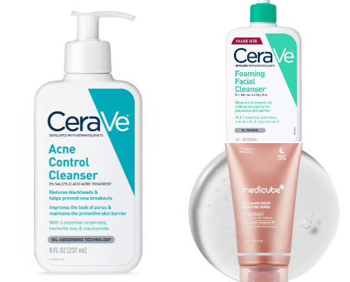 skin care 🫧 cover photo collage