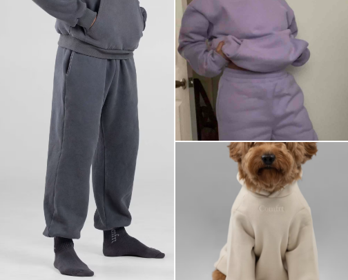 Comfrt hoodies cover photo collage