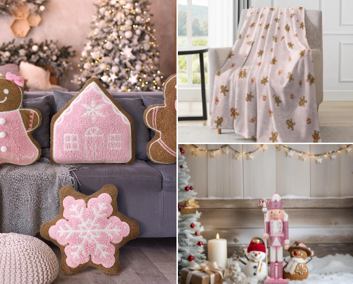 Dream christmas decorations (+ pink edition) cover photo collage