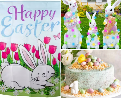 All things Easter! cover photo collage