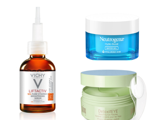 Skincare 🌸 cover photo collage