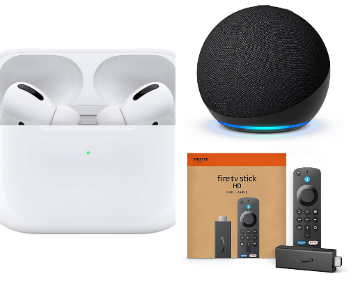 Electronic Gadgets & Accessories cover photo collage