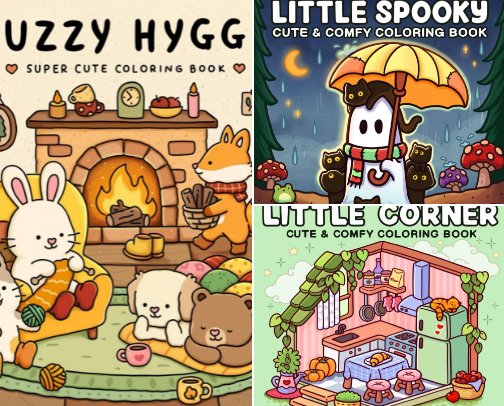 Cozy hobby ideas cover photo collage