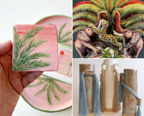Artisanal Ceramics & Pottery cover photo collage