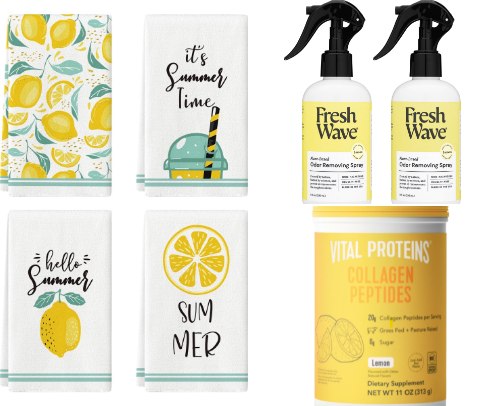 Squeeze the Day – Summer Starts with Lemons cover photo collage