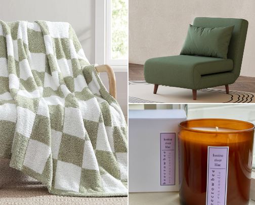 My go-to cozy home recs ✨️ cover photo collage