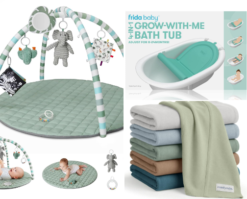 Things I’ll buy as a mom to be cover photo collage