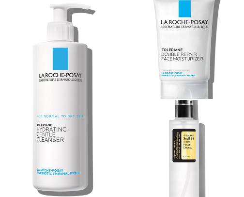 My everyday skincare cover photo collage