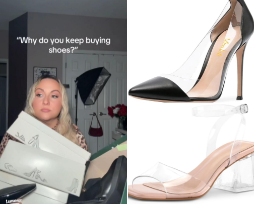 Shoes galore. I’m actually made fun of bc I have too many cover photo collage