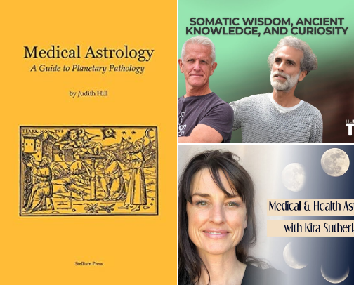 Heal You Body Through Astrology (Medical Astrology Insights) cover photo collage