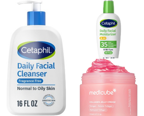 Skin Care cover photo collage