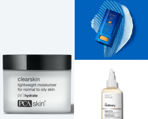 My holy grail skincare cover photo collage