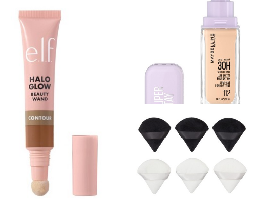 No Glam Guru here, just a girl in her 30’s makeup recommendations cover photo collage