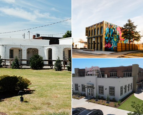 Best Late-Night Places in Oklahoma for Coffee, Comfort Food & Chill Atmospheres cover photo collage