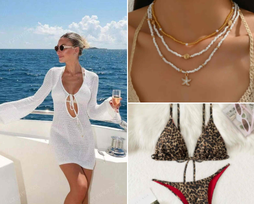 Coastal Vibes: Stylish Swimwear & Cover-Ups for Summer 2025 cover photo collage