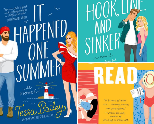 Romance books to read this summer (or anytime really) cover photo collage