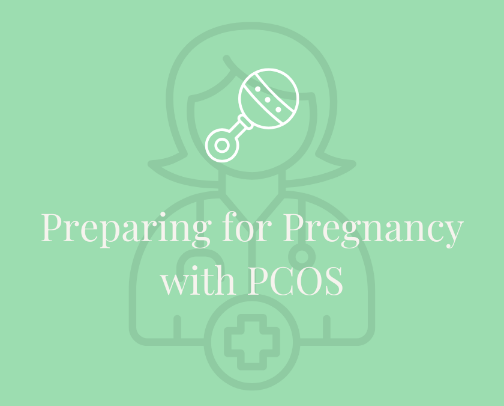 Preparing for Pregnancy with PCOS cover photo collage