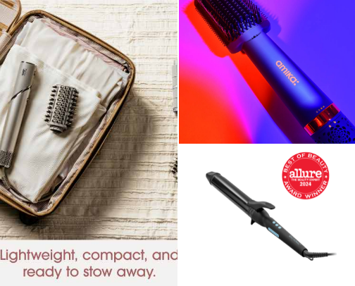 Must have hair styling tools cover photo collage