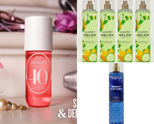 My Favorite Fragrances For Vacation cover photo collage