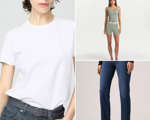 The Clean Girl Capsule Wardrobe cover photo collage