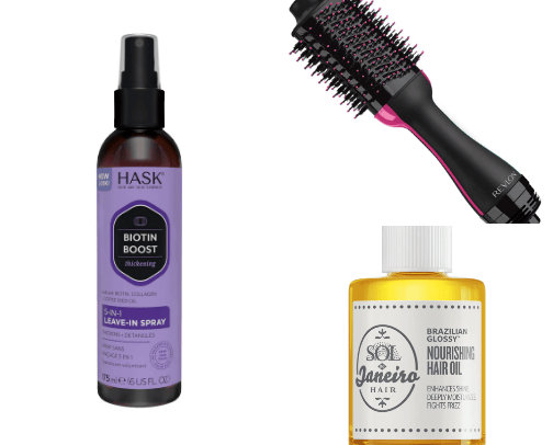 Haircare must haves cover photo collage