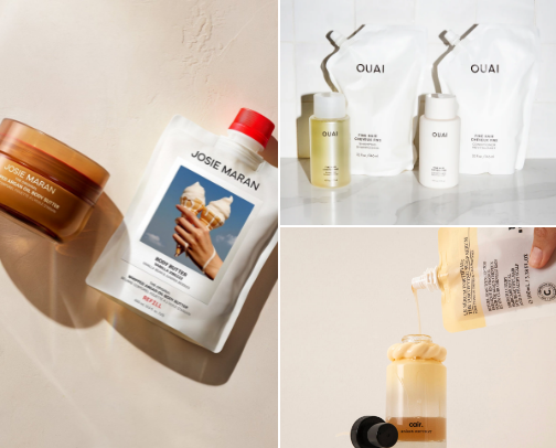 Beauty refills 🫧 cover photo collage