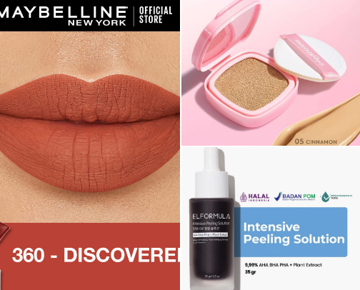 My favorite beauty recs cover photo collage