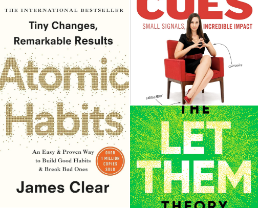 Mindset Books That Changed My Life (Habits, Money & Manifestation) cover photo collage
