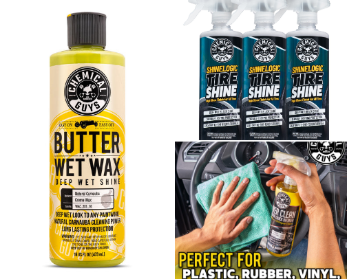 Car cleaning cover photo collage
