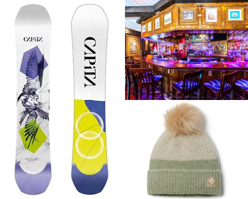 Let's Hit The Slopes! cover photo collage