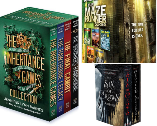Young Adult/ Teen Book Reccomendations cover photo collage