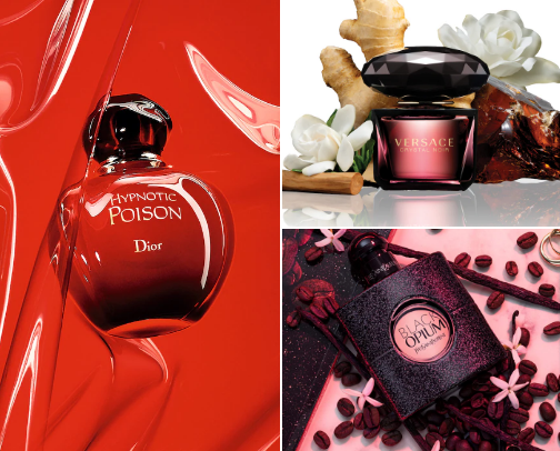 Mystical parfumes 🥀 cover photo collage