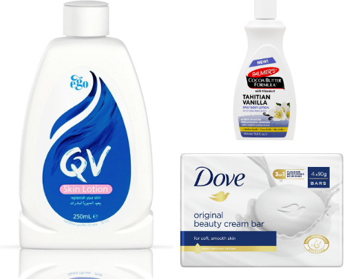 body products cover photo collage