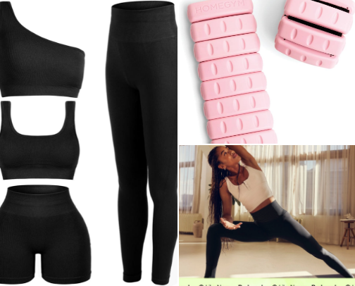 Gym finds cover photo collage