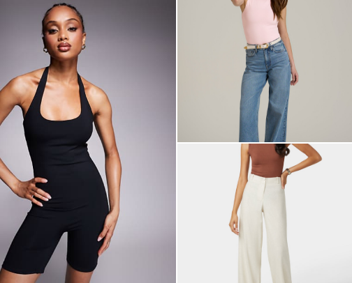 Tall Girls ask Will this be long enough?  Yes!!! 👖👚👗 cover photo collage