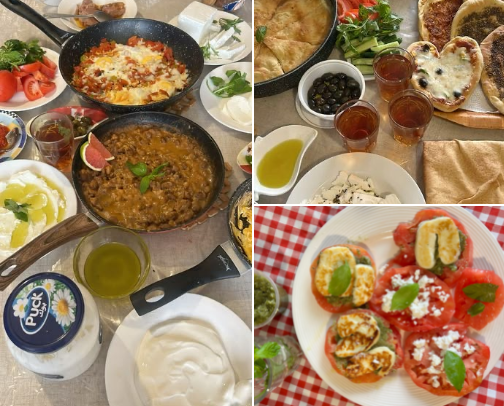 my breakfast rotation 🍳 cover photo collage