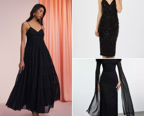 Timeless Elegance: Black Dresses for Every Occasion cover photo collage