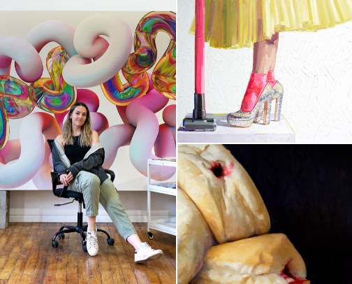 Contemporary Artists to Keep an Eye On cover photo collage