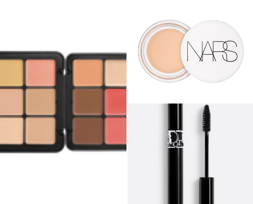 Everyday natural makeup favourites cover photo collage