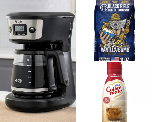 Coffee & Cozy Mornings cover photo collage