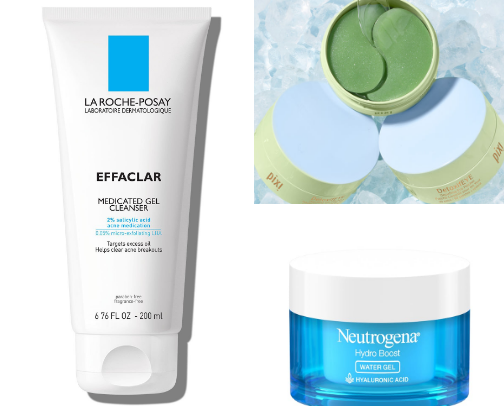 Skin Care Products that feel like A Facial🧖‍♀️ cover photo collage
