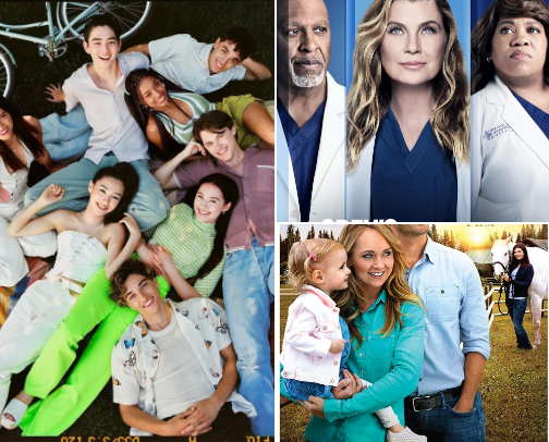 TV shows that have me glued to the couch.. cover photo collage