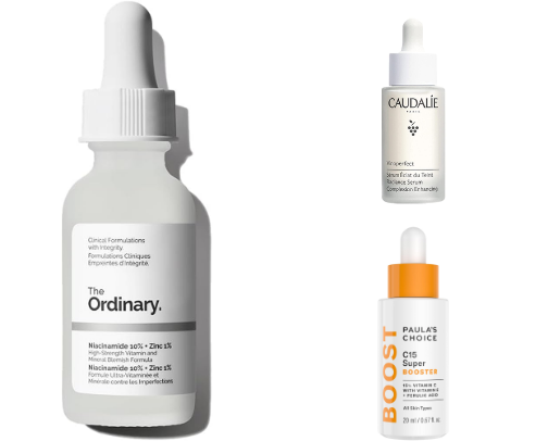 Bright-Up Serum cover photo collage