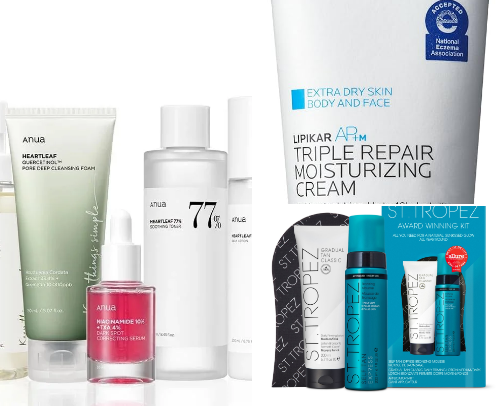 SKINCARE cover photo collage