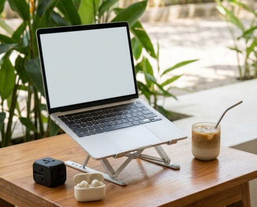 Digital Nomad & Remote Work Mobile Setup cover photo collage