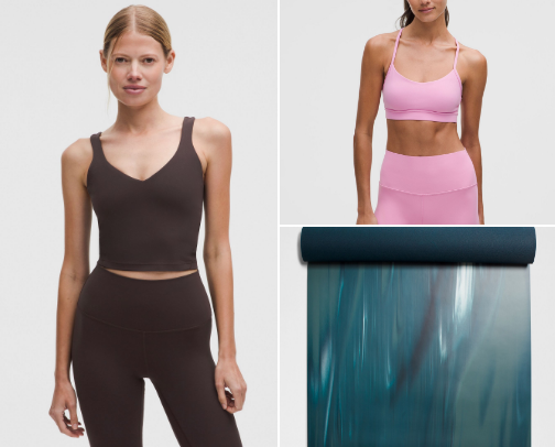 Lululemon Favorites cover photo collage