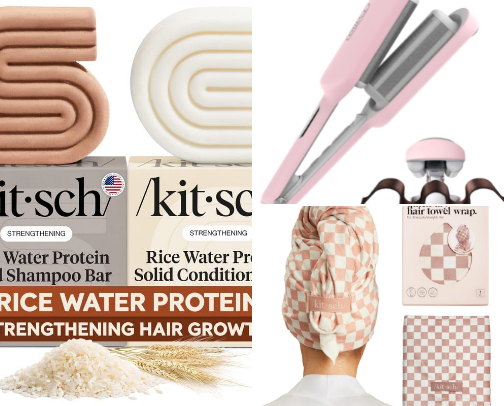 My go to hair products for long and soft hair cover photo collage